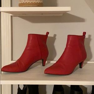 Red booties